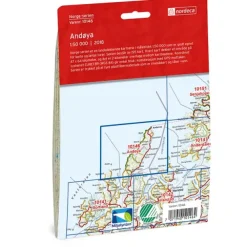 Andøya Nordeca Norge 1:50 000 10146