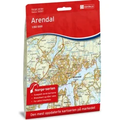 Arendal Nordeca Norge 1:50 000 10007