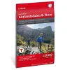 Aurlandsdalen Finse Calazo Høyfjellskart 1:25 000