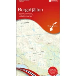 Borgarfjällen Nordeca Norge 1:50 000 10109
