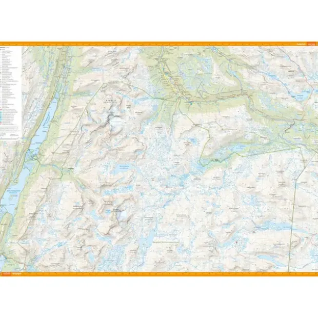 Børgefjell Calazo Turkart 1:50 000