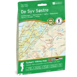 De syv søstre Nordeca Topo 1:50 000 3051