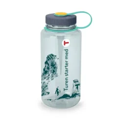 DNT-flaske Turen starter med T Nalgene Wide Sustain 1 liter Seafoam DNT
