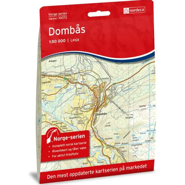 Dombås Nordeca Norge 1:50 000 10072