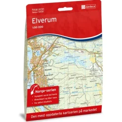 Elverum Nordeca Norge 1:50 000 10051