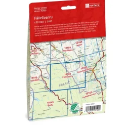 Fallecearru Nordeca Norge 1:50 000 10150