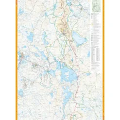 Finland: Hetta Pallas Ylläs Calazo Turkart 1:50 000