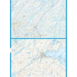 Finland: Inarijärvi Vätsäri Tsarmituntur Calazo Skjærgårdskart 1:100 000 1:25 000