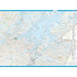 Finland: Inarijärvi Vätsäri Tsarmituntur Calazo Skjærgårdskart 1:100 000 1:25 000