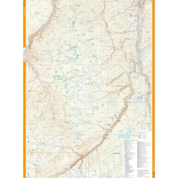 Finland: Kevo Paistunturit Calazo Turkart 1:50 000 1:25 000