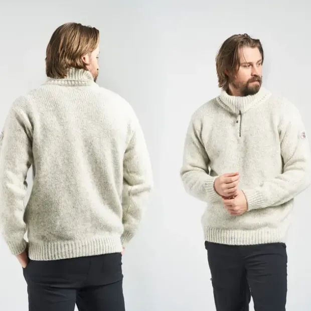 GenserDevold Nansen Wool Zip Neck L 770