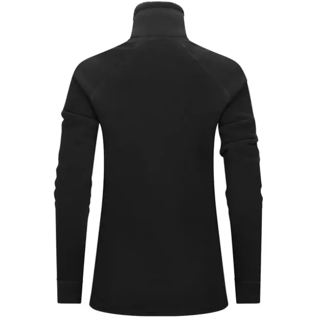 Genser til dameAclima Fleecewool Polo Zip W 123