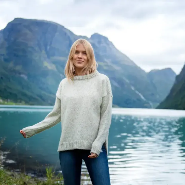 Genser til dameDevold Nansen Wool Sweater W 770