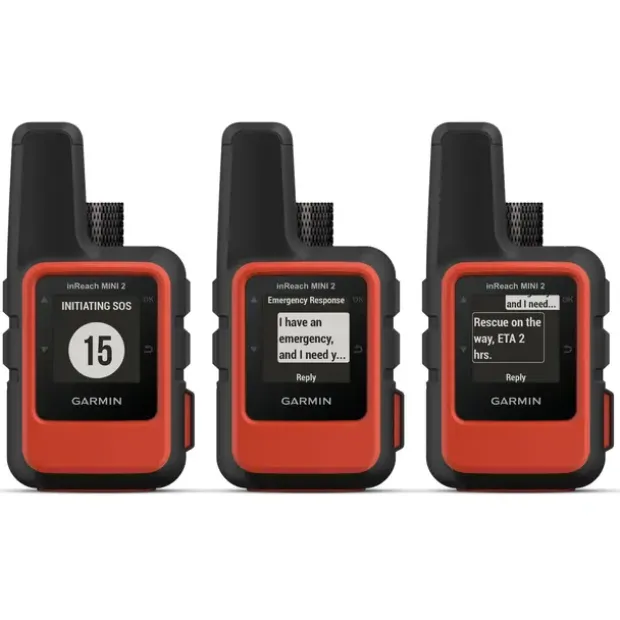 GPS med kommunikasjon Garmin inReach Mini 2 Red