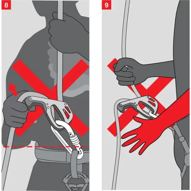 Halv-automatisk taubrems og karabiner Mammut Smart 2 Belay Package 0139