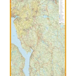 Hamar Hedmarken Calazo Turkart 1:50 000