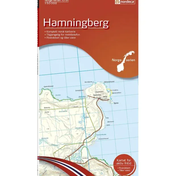 Hamningberg Nordeca Norge 1:50 000 10191