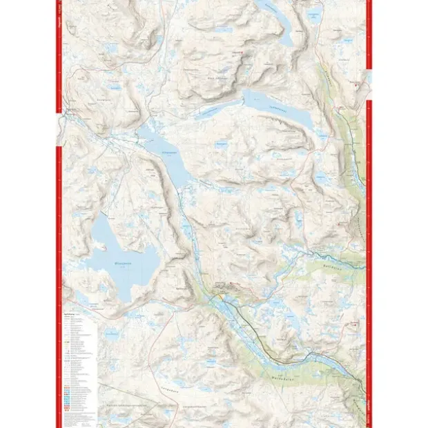 Hemsedal Calazo Høyfjellskart 1:25 000