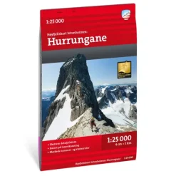 Hurrungane Calazo Høyfjellskart 1:25 000 Jotunheime
