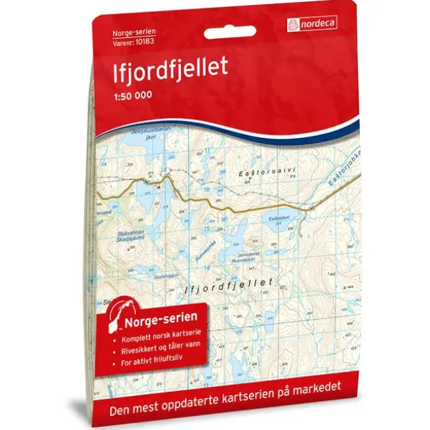 Ifjordfjellet Nordeca Norge 1:50 000 10183
