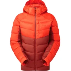 Jakke til dameRab Glaceon Pro Jacket W RedGrapefruit