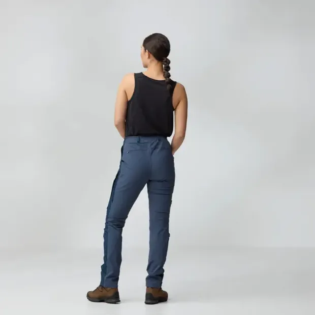 Kort bukse til dameFjällräven Abisko Hybrid Tra Short W 38