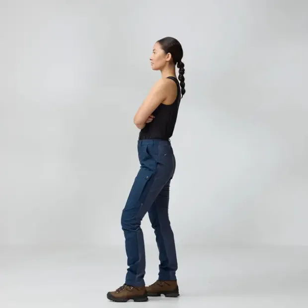 Kort bukse til dameFjällräven Abisko Hybrid Tra Short W 38