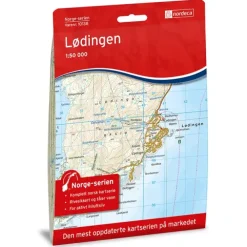 Lødingen Nordeca Norge 1:50 000 10138