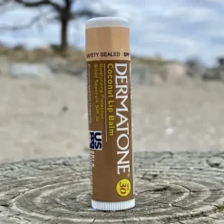 Lepomade med solfaktor 30 Dermatone Coconut Lip Balm 30