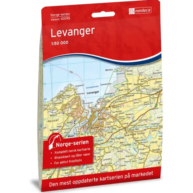 Levanger Nordeca Norge 1:50 000 10095