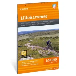 Lillehammer Calazo Turkart 1:50 000