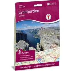 Lysefjorden Nordeca Turkart 1:50 000 2681
