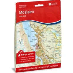 Mosjøen Nordeca Norge 1:50 000 10117