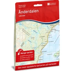 Ånderdalen Nordeca Norge 1:50 000 10147