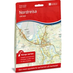 Nordreisa Nordeca Norge 1:50 000 10157