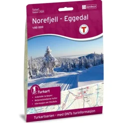 Norefjell-Eggedal Nordeca Turkart 1:50 000 2525