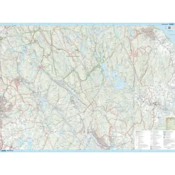 Oslo Østmarka Calazo Løypekart 1:20 000