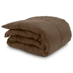 Pledd i dun Norsk Dun OutAbout Brown