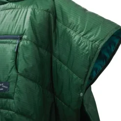 Poncho til barn 5–10 år Thermarest Honcho Poncho Kids GreenPrint