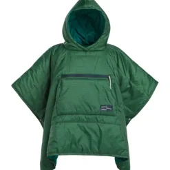 Poncho til barn 5–10 år Thermarest Honcho Poncho Kids GreenPrint