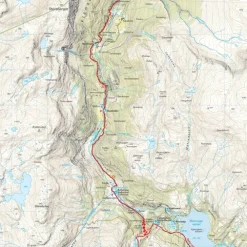 Rallarvegen Calazo Sykkelkart 1:25 000