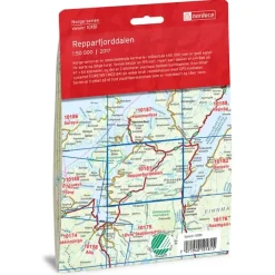 Repparfjorddalen Nordeca Norge 1:50 000 10181