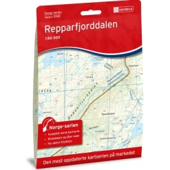 Repparfjorddalen Nordeca Norge 1:50 000 10181