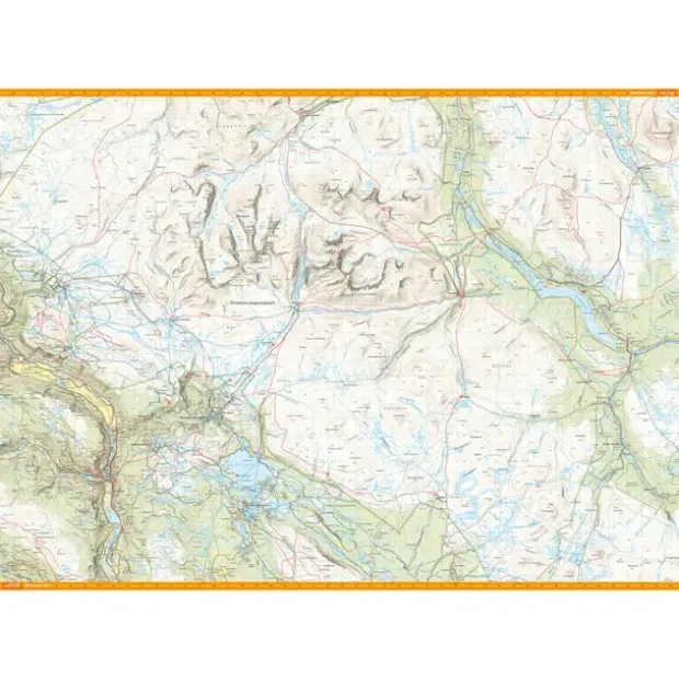 Rondane Calazo Turkart 1:50 000
