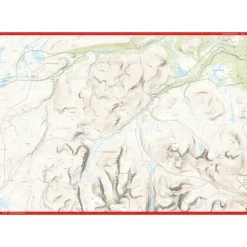 Rondanemassivet Calazo Høyfjellskart 1:25 000