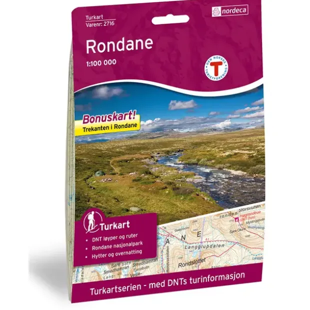 Rondane Nordeca Turkart 1:100 000 2716