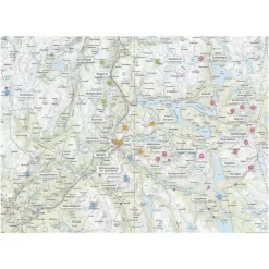 Røros Calazo Vandringsguide 1:50 000