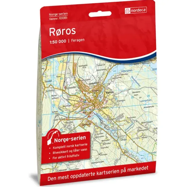 Røros Nordeca Norge 1:50 000 10081