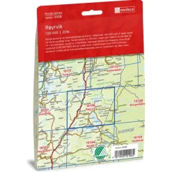 Røyrvik Nordeca Norge 1:50 000 10108