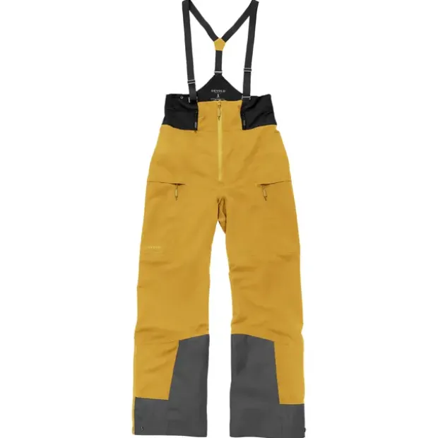 Selebukse til dameDevold Trollkyrkja Woolshell Bib W 058